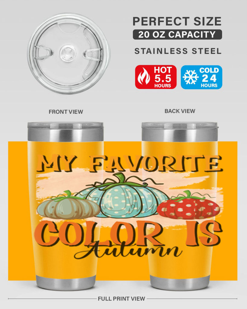 my favorite color is autumn 436#- fall- Tumbler