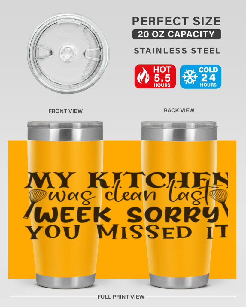 my kitchen was clean last week sorry you missed it 84#- kitchen- Tumbler