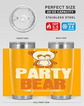 party bear 25#- Bears- Tumbler