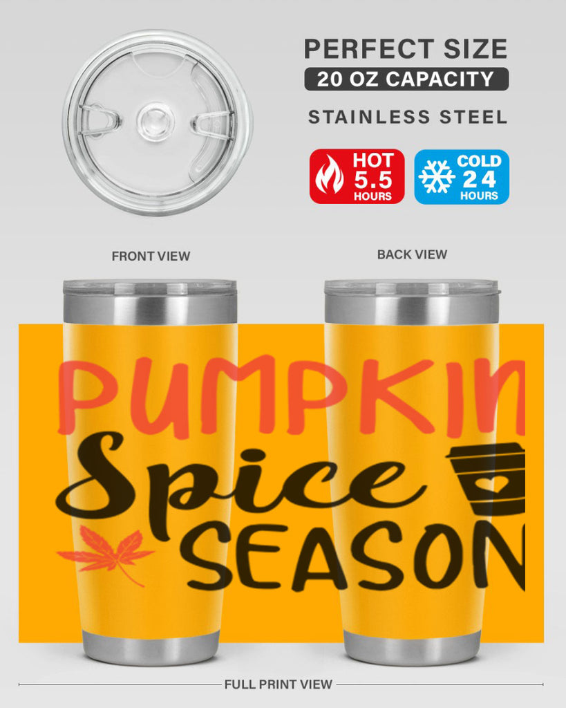 pumpkin spice Season 559#- fall- Tumbler