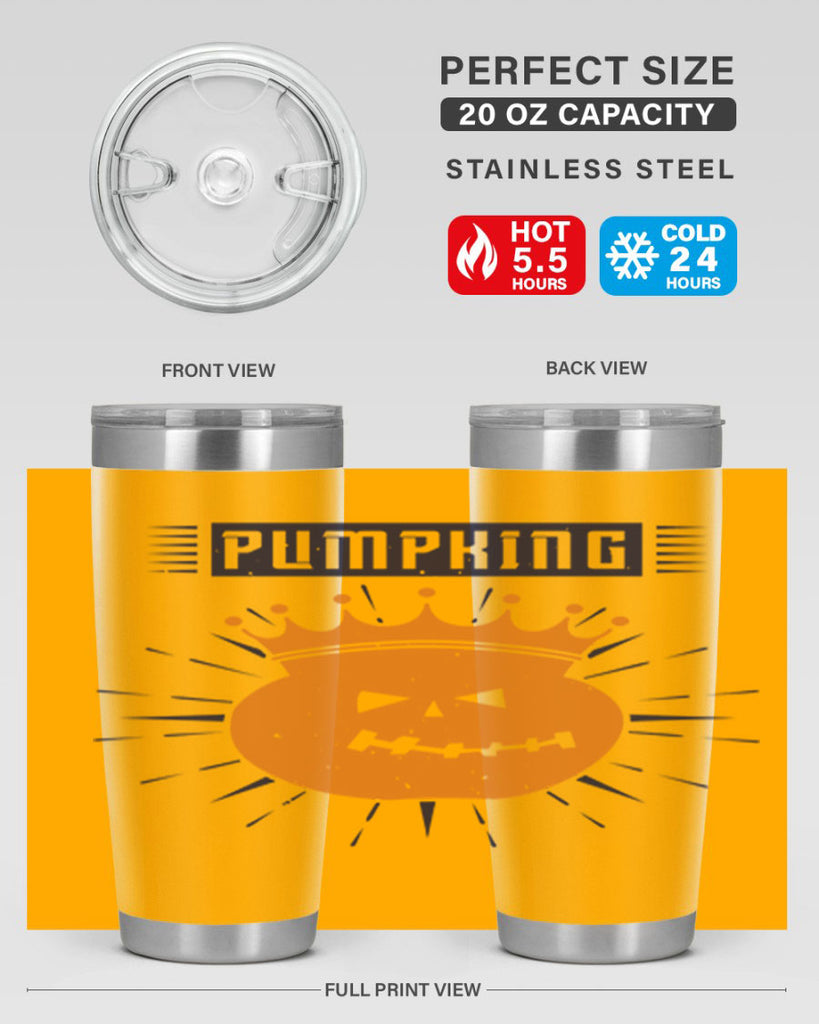 pumpking 135#- halloween- Tumbler