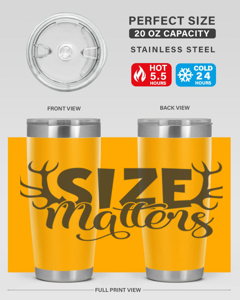 size matters 2#- hunting- Tumbler