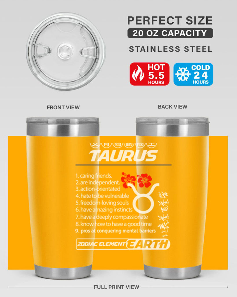 taurus 518#- zodiac- Tumbler
