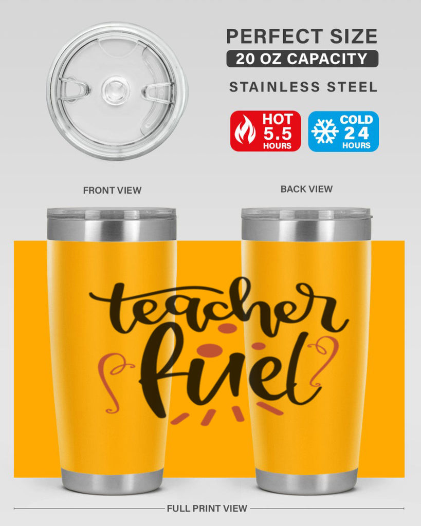 teacher fuel Style 144#- teacher- tumbler