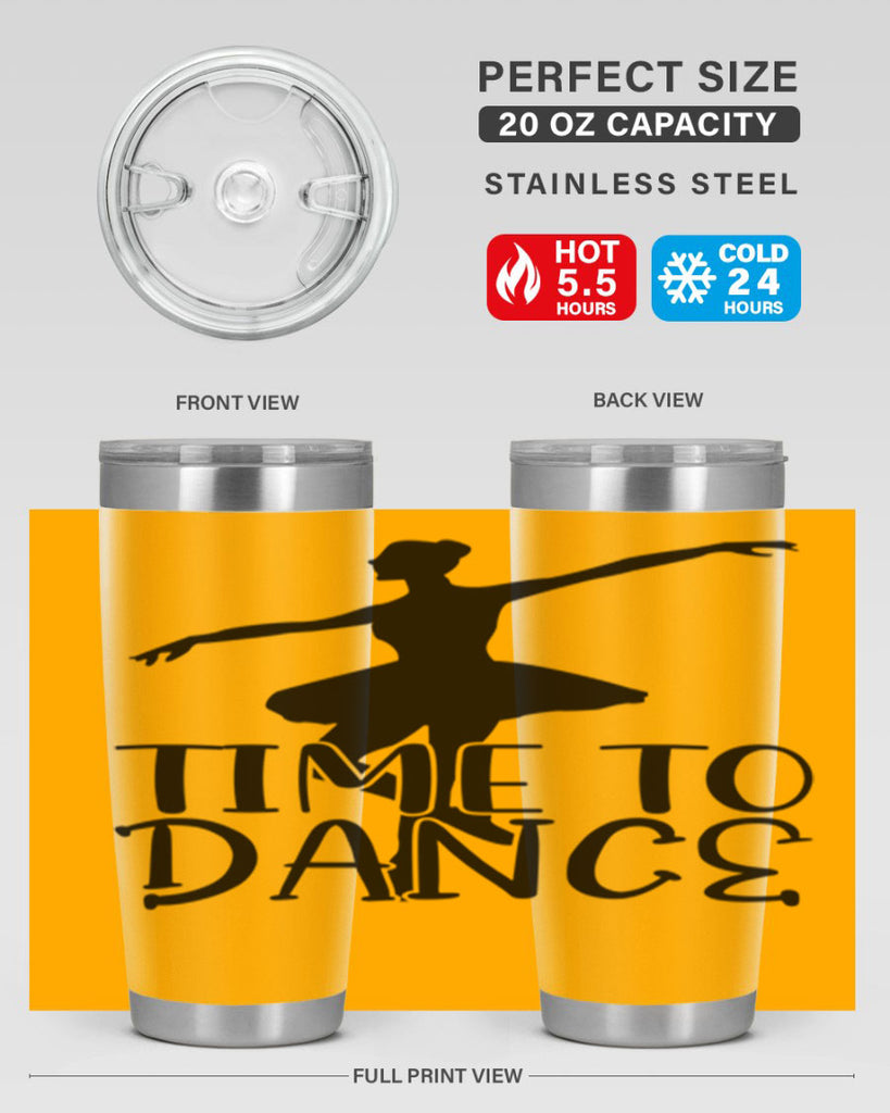time to dance86#- ballet- Tumbler
