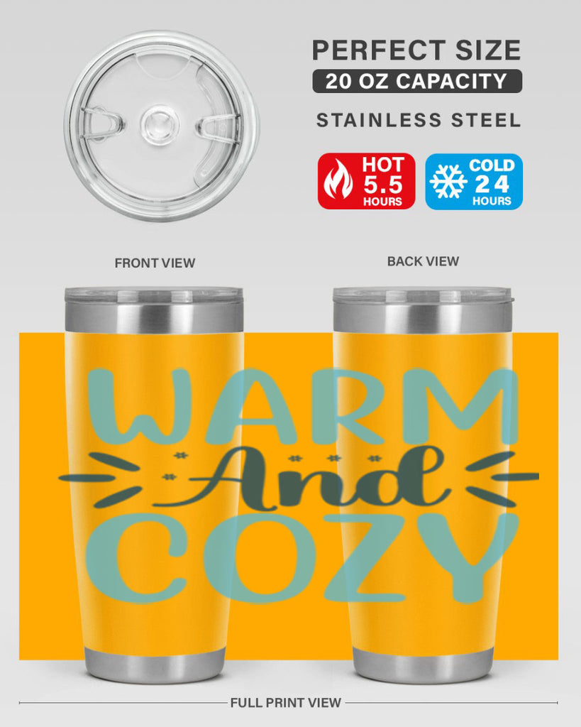 warm and cozy 445#- winter- Tumbler