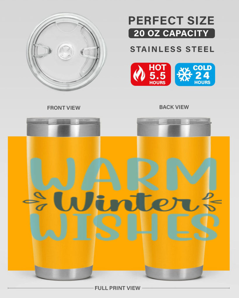 warm winter wishes 455#- winter- Tumbler