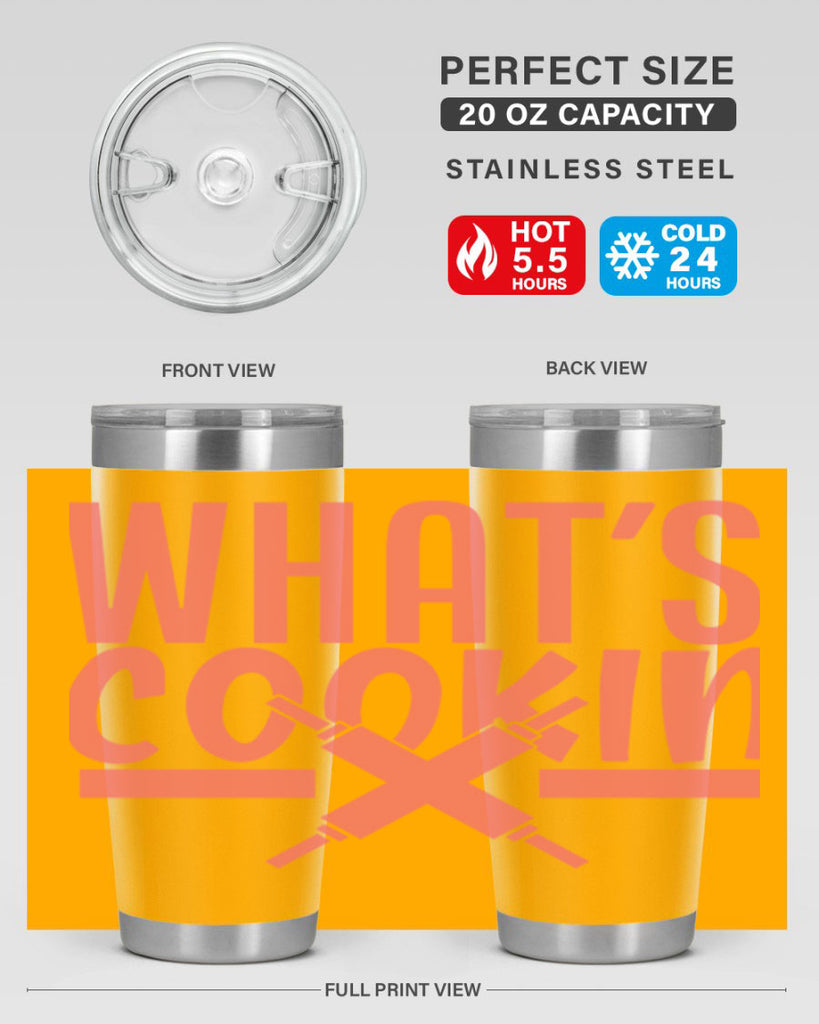 whats cookin 8#- kitchen- Tumbler