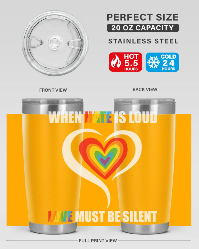 when hate is loud love lgbt 3#- lgbt- Tumbler