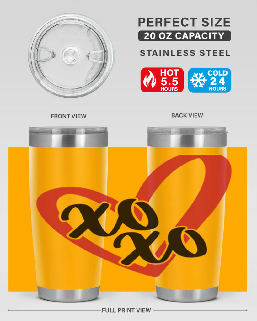 xoxo 11#- valentines day- Tumbler