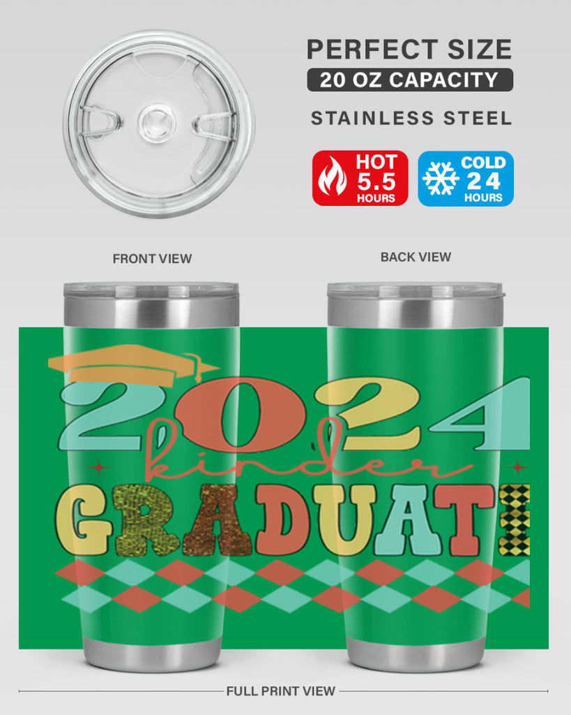 2024 kinder graduate 1#- 12th grade- Tumbler