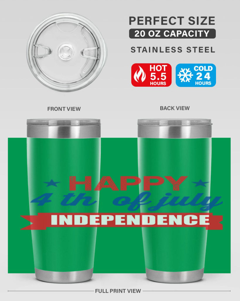 4th of july independence Style 68#- Fourt Of July- Tumbler