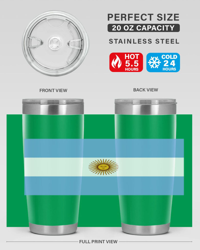 Argentina 191#- world flags- Tumbler
