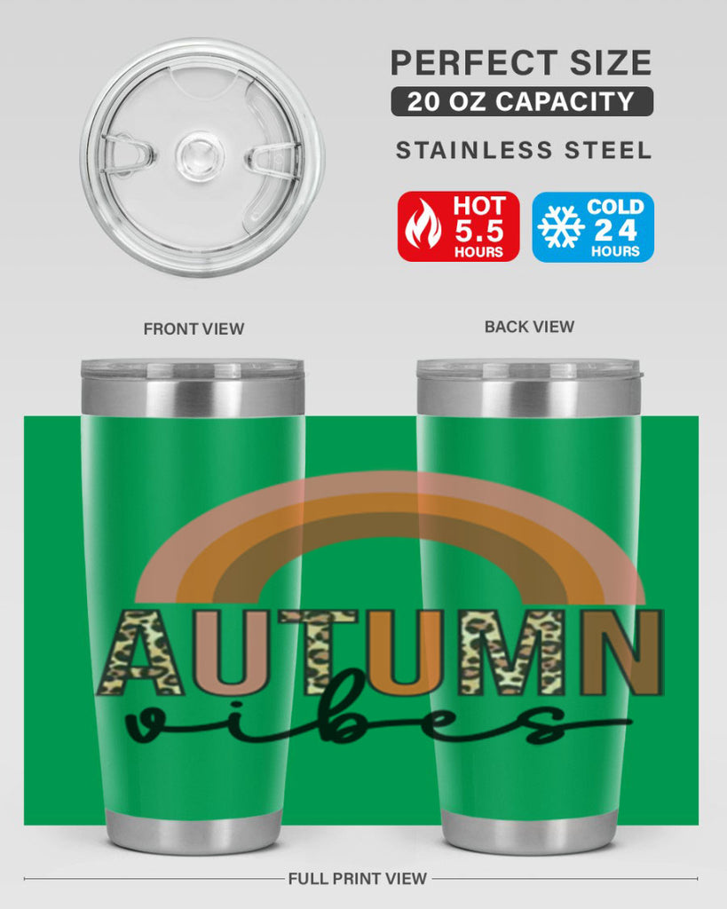 Autumn vibes 38#- fall- Tumbler