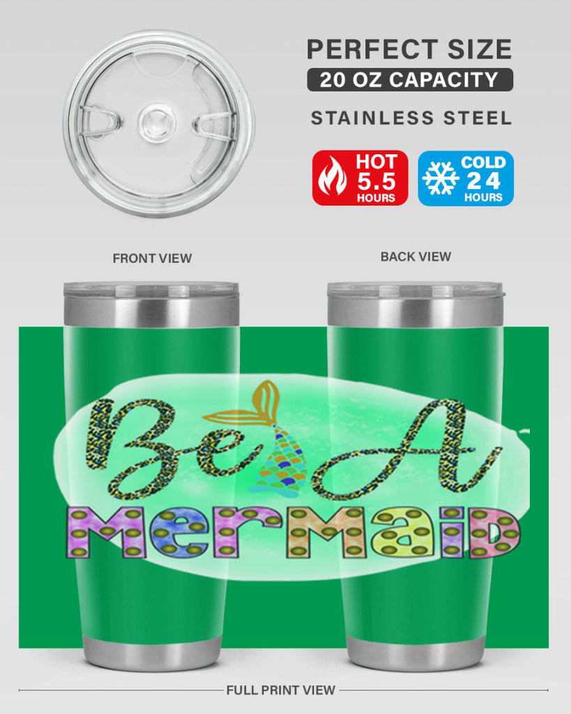 Be A Mermaid 51#- mermaid- Tumbler