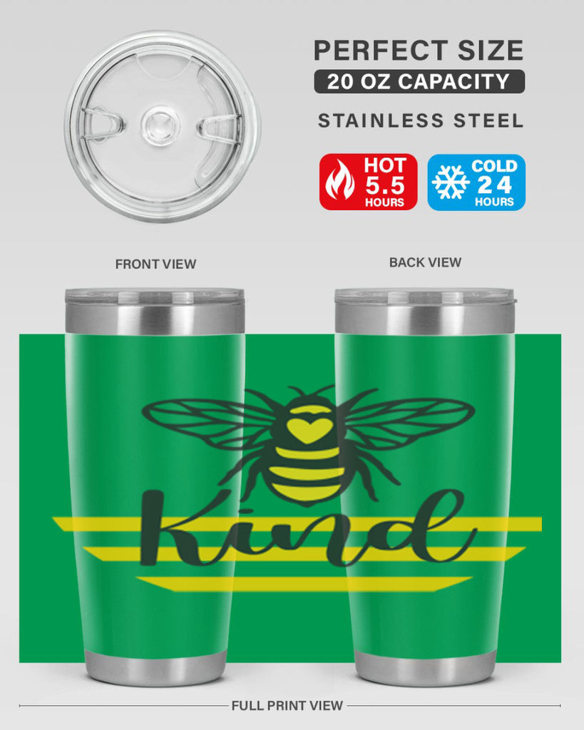 Bee Kind32#- spring- Tumbler