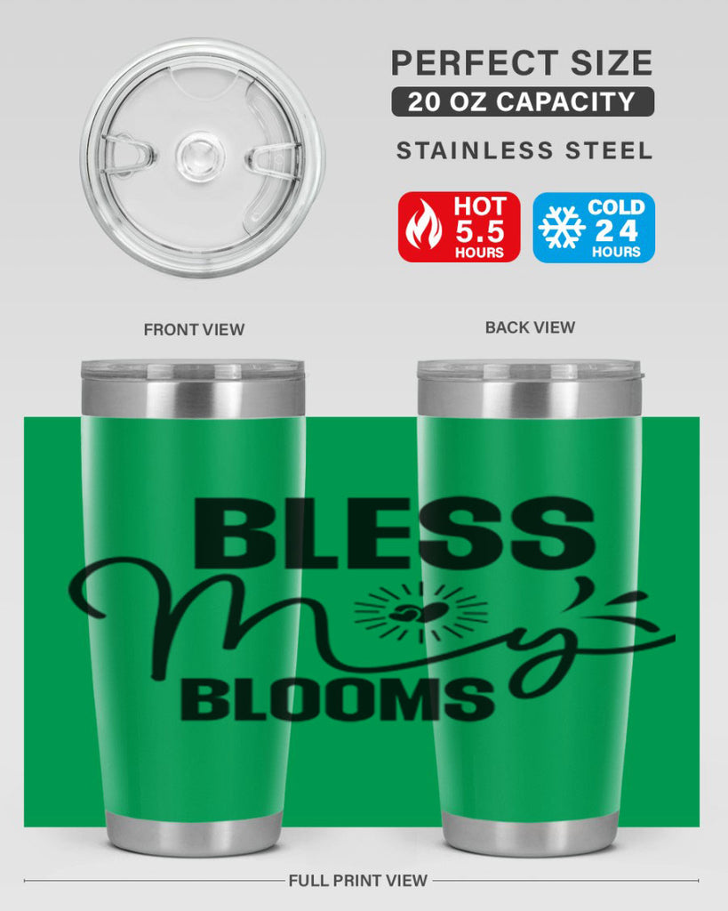 Bless My Blooms 42#- spring- Tumbler