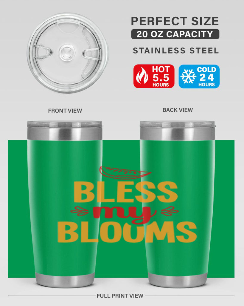 Bless my blooms 41#- spring- Tumbler