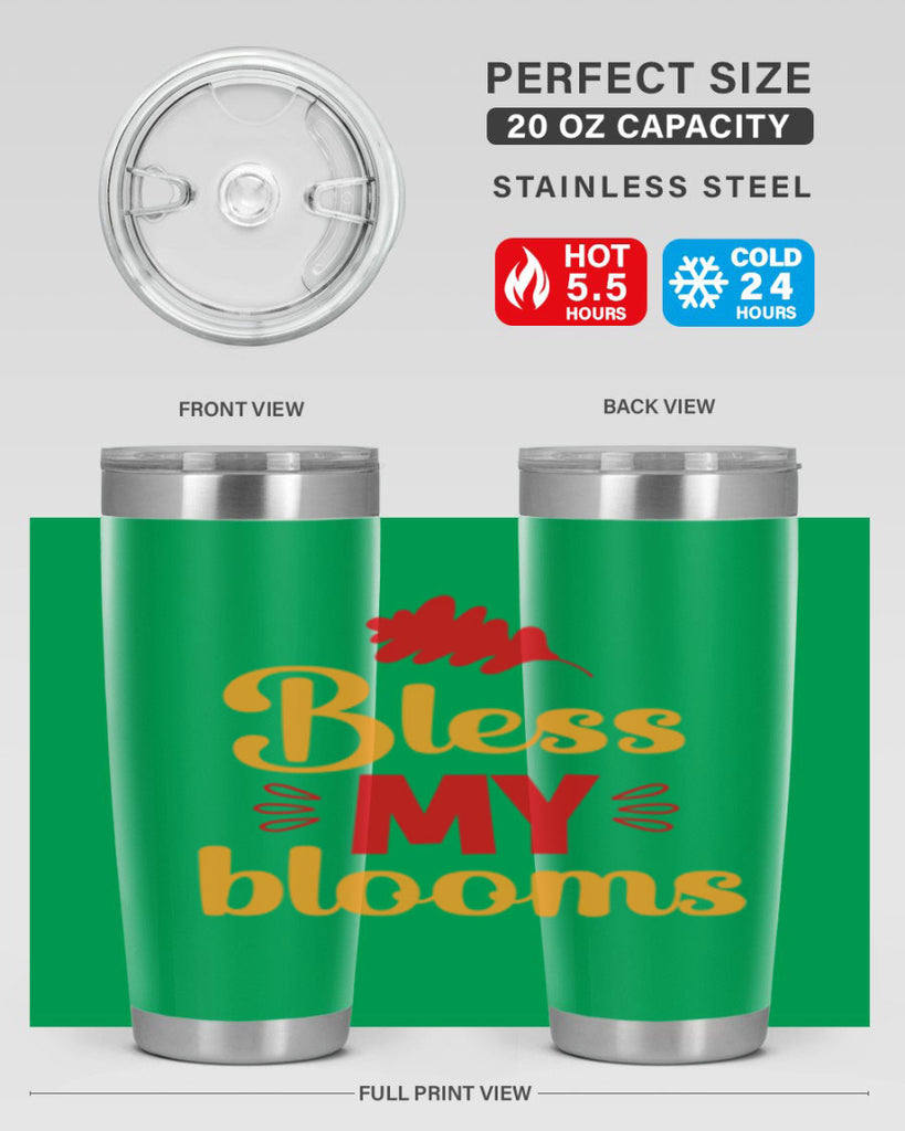Bless my blooms 43#- spring- Tumbler