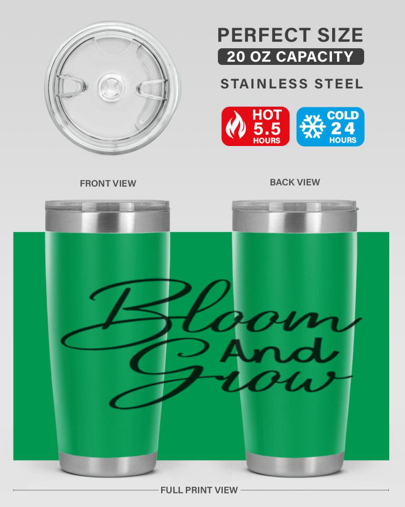 Bloom and grow  83#- spring- Tumbler