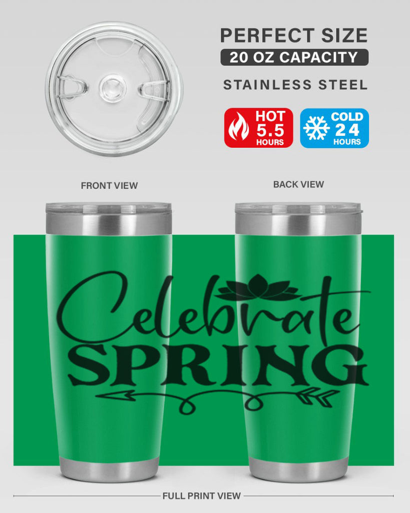 Celebrate spring 2#- spring- Tumbler