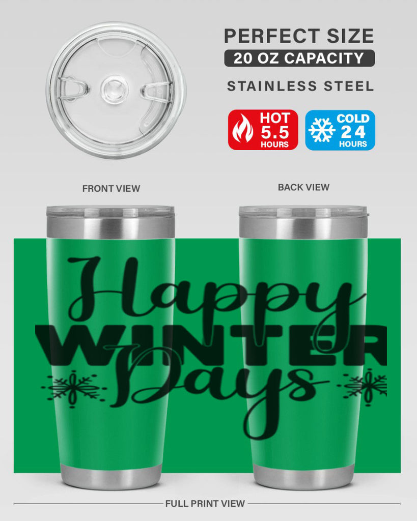 Celebrate the Winter Fun 40#- winter- Tumbler