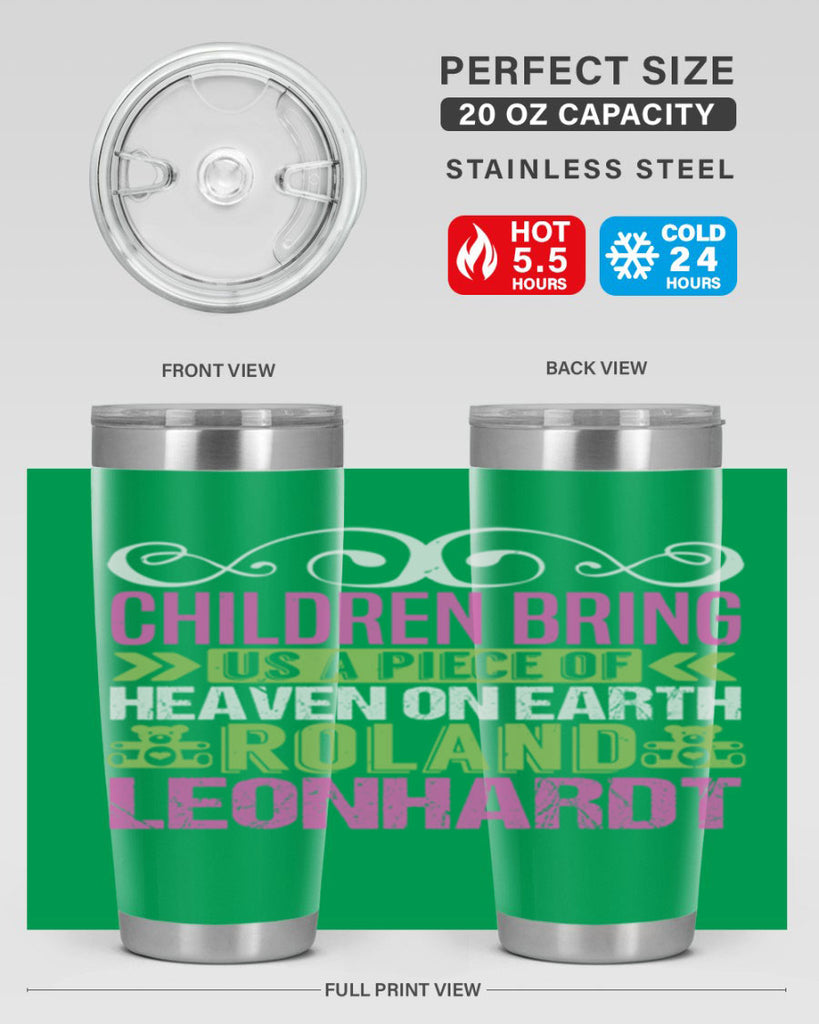 Children bring us a piece of Heaven Style 284#- baby- tumbler