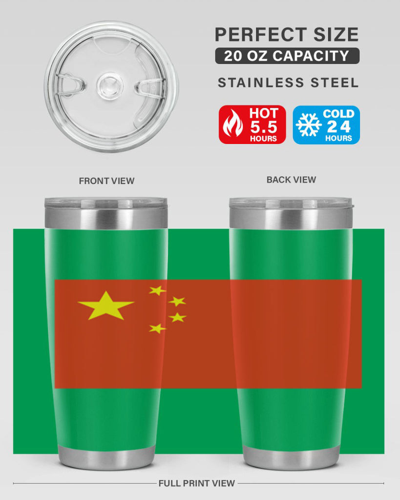 China 162#- world flags- Tumbler