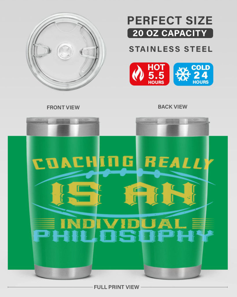 Coaching really is an individual philosophy Style 43#- coaching- tumbler