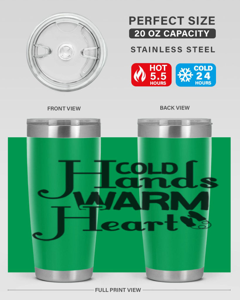 Cold Hands Warm Heart 48#- winter- Tumbler