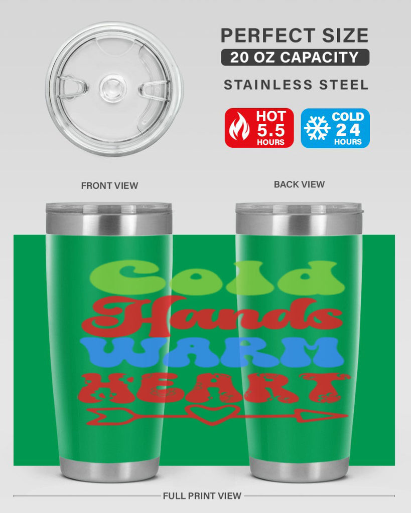 Cold hands warm heart 52#- winter- Tumbler