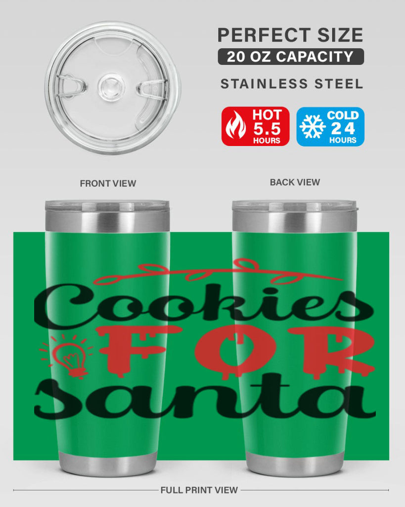 Cookies for santa 60#- winter- Tumbler