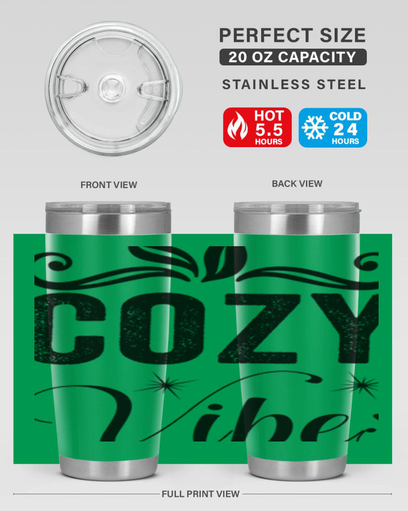 Cozy Vibes 77#- winter- Tumbler