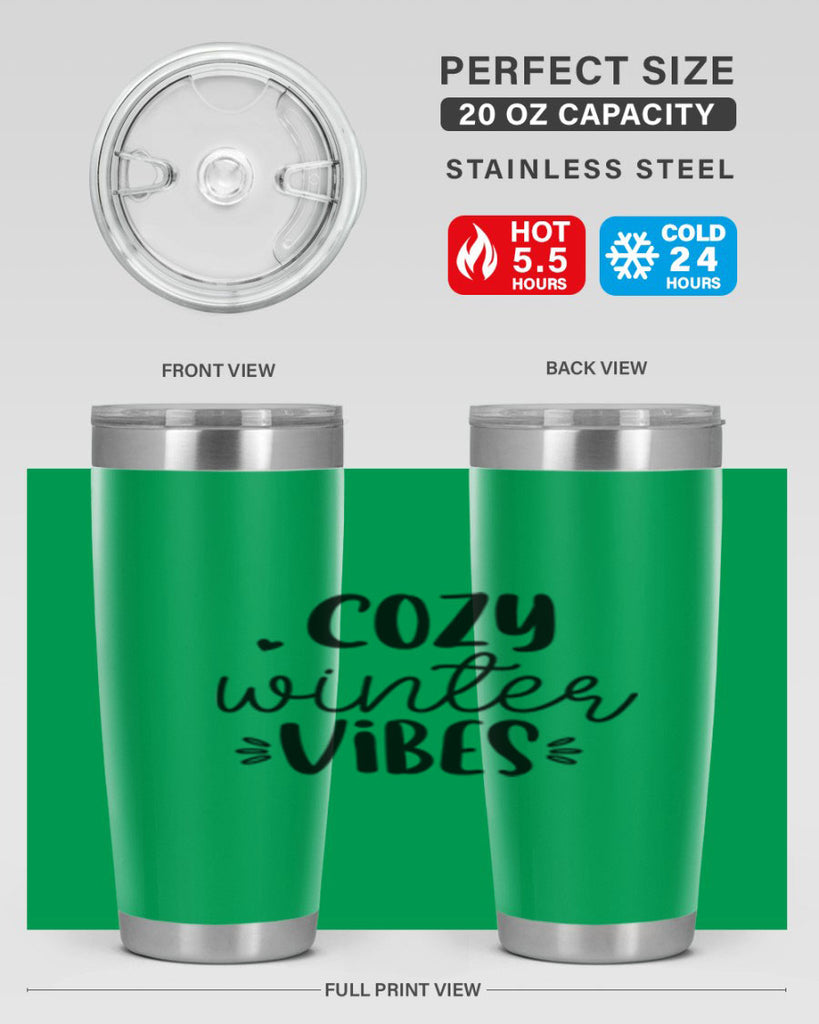 Cozy Winter Vibes 69#- winter- Tumbler