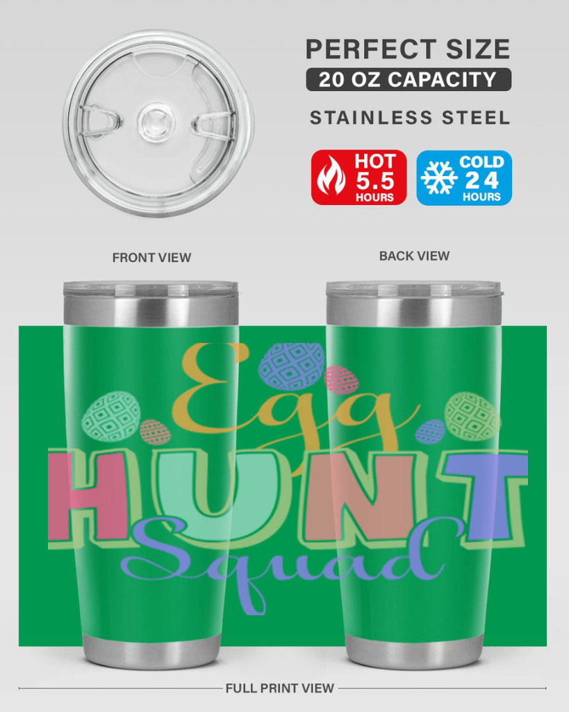 Egg hunt squad130#- spring- Tumbler