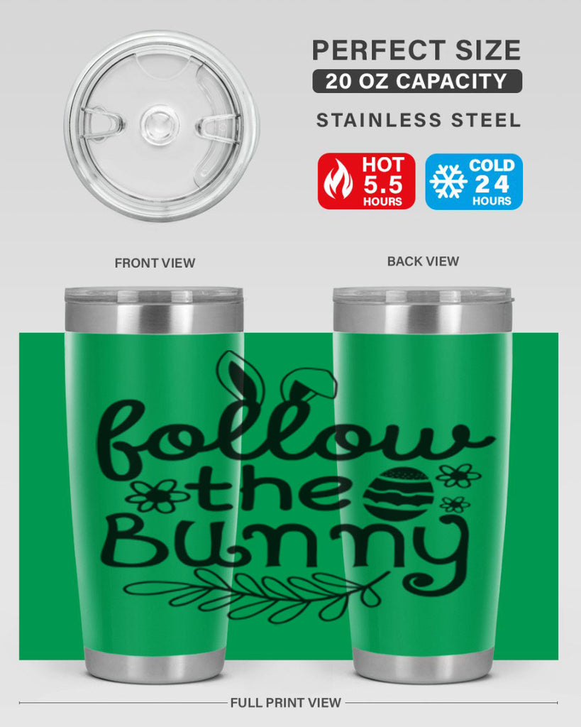 Follow the bunny  142#- spring- Tumbler