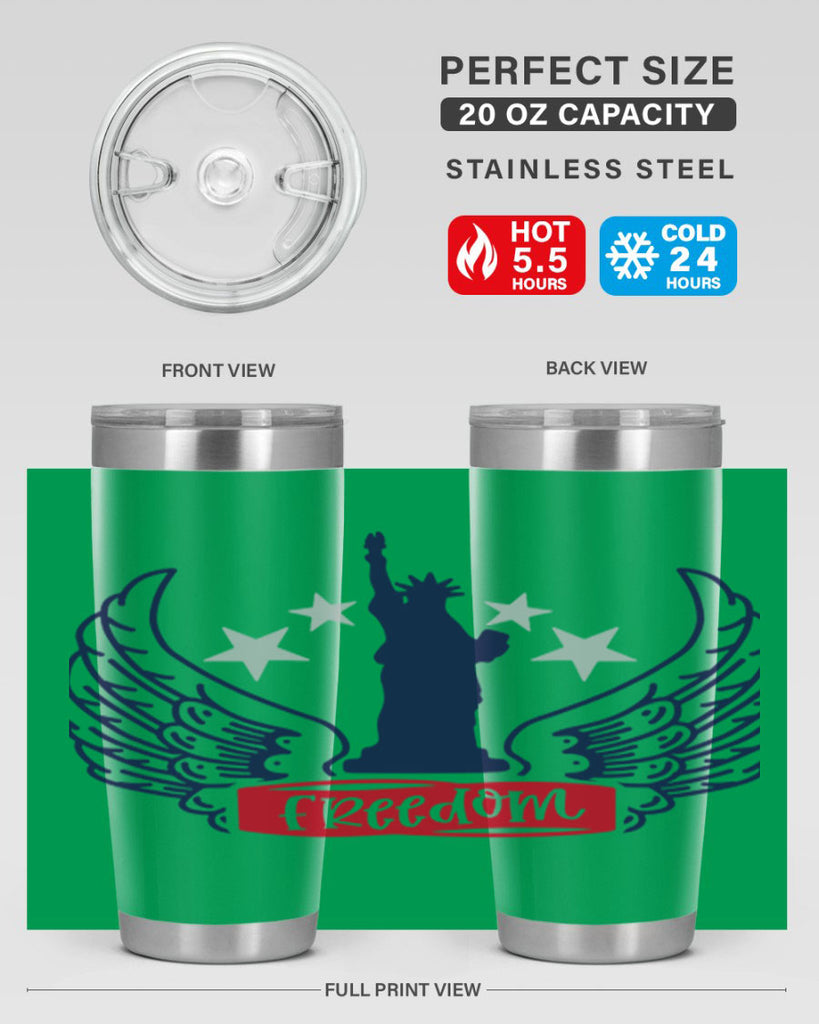 Freedom Style 150#- Fourt Of July- Tumbler