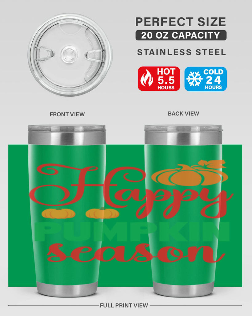 HAPPYPUMPKINSEASON 257#- fall- Tumbler