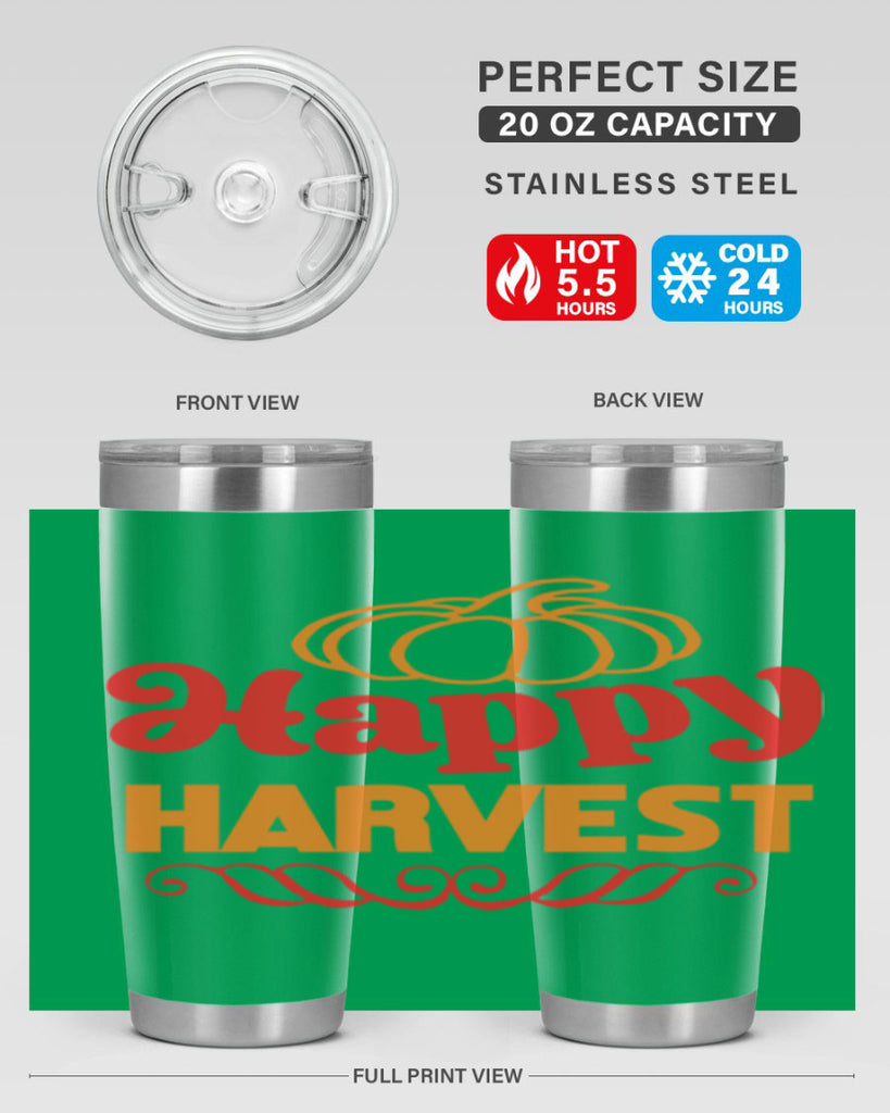 HappyHarvest 256#- fall- Tumbler