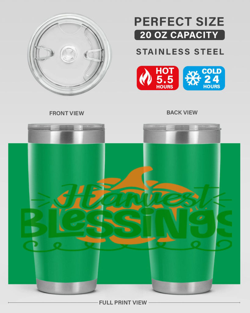 Harvest Blessings 265#- fall- Tumbler
