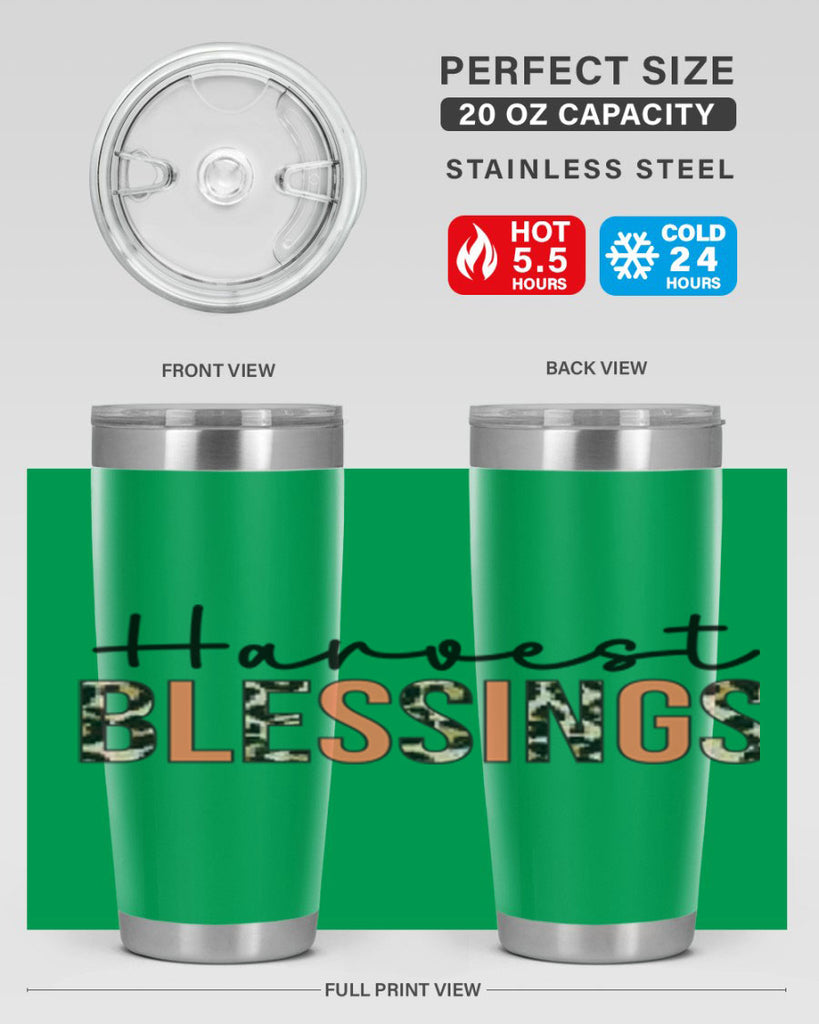 Harvest blessings 263#- fall- Tumbler