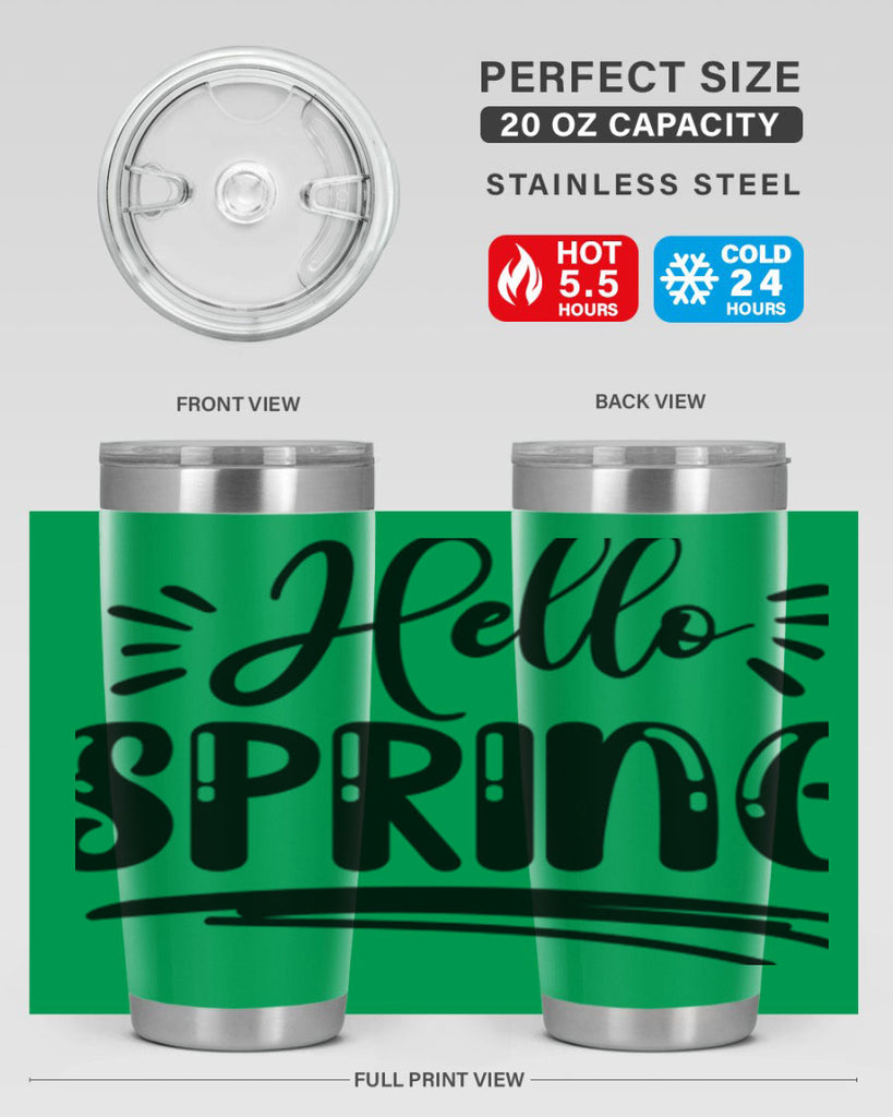 Hello Spring  229#- spring- Tumbler
