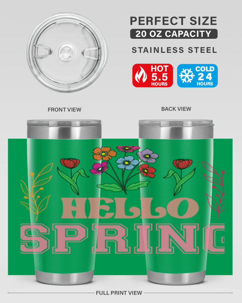 Hello Spring  234#- spring- Tumbler