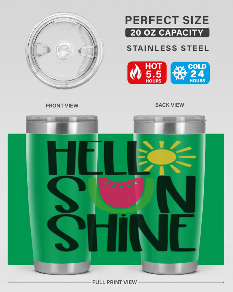 Hello Sunshine Style 37#- summer- Tumbler