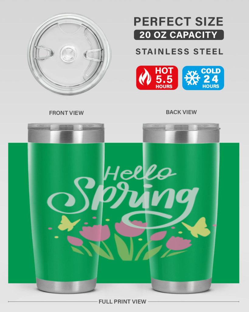 Hello spring214#- spring- Tumbler