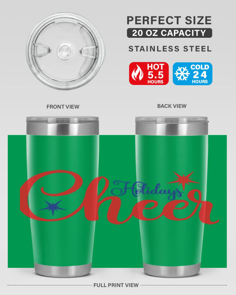 Holidays Cheer 191#- winter- Tumbler