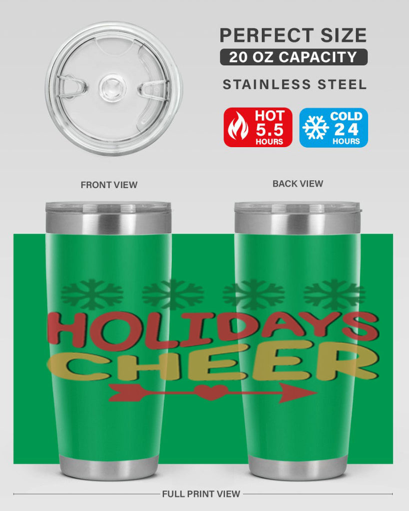 Holidays Cheer 192#- winter- Tumbler