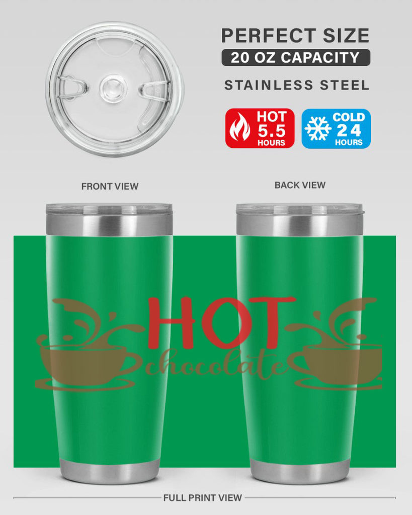 Hot Chocolate 212#- winter- Tumbler