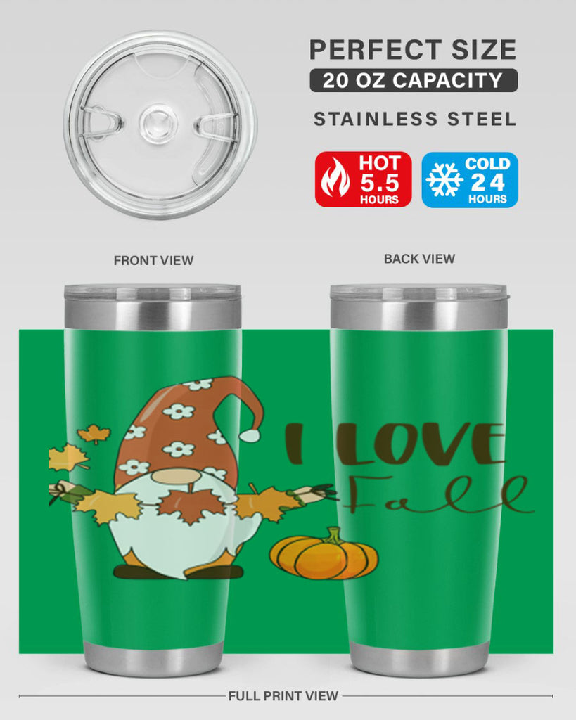 ILoveFallGnome 344#- fall- Tumbler