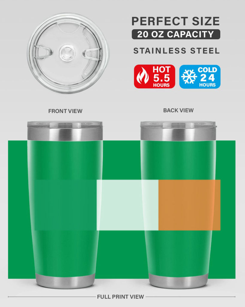 Ireland 117#- world flags- Tumbler